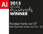 AI-Legal-Awards-Best-Specialist-Family-Law-Firm-UK-2015