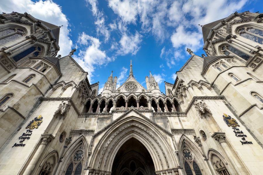 Royal Courts of Justice on the Strand in London, home to the High Court and Court of Appeal