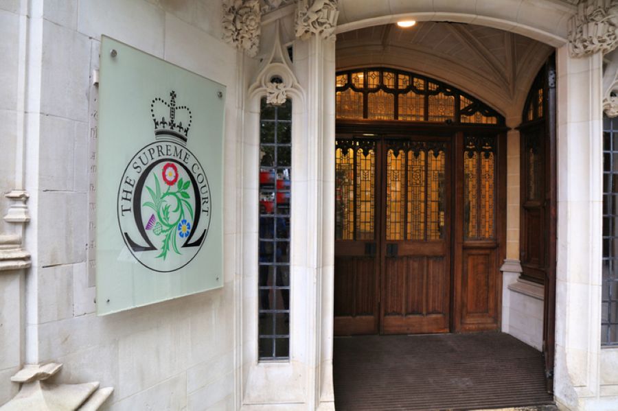 UK Supreme Court entrance Middlesex Guildhall London